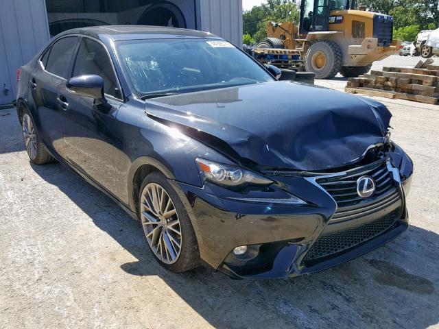 JTHBF1D2XF5048186 - 2015 LEXUS IS 250 BLACK photo 1