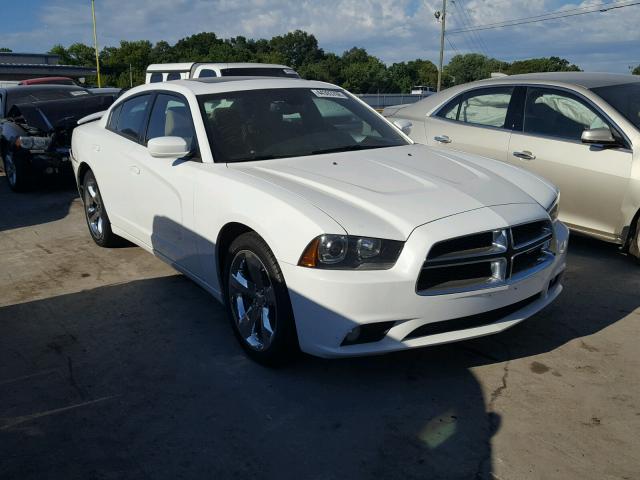 2C3CDXHG4CH135675 - 2012 DODGE CHARGER SX WHITE photo 1