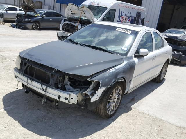 YV1RS592482698092 - 2008 VOLVO S60 2.5T WHITE photo 2