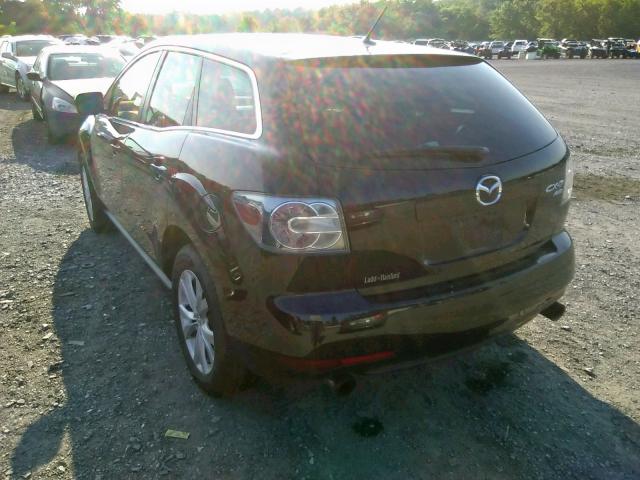 JM3ER4WL9A0351292 - 2010 MAZDA CX-7 BLACK photo 3