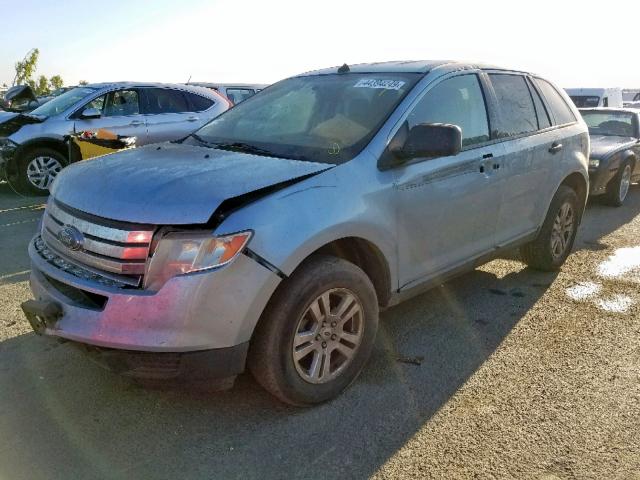 2FMDK36C58BA83588 - 2008 FORD EDGE SE SILVER photo 2