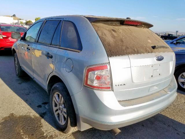 2FMDK36C58BA83588 - 2008 FORD EDGE SE SILVER photo 3