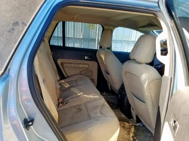 2FMDK36C58BA83588 - 2008 FORD EDGE SE SILVER photo 6