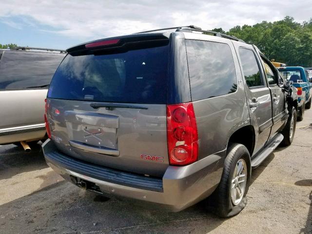 1GKFC13J87J381875 - 2007 GMC YUKON GRAY photo 4