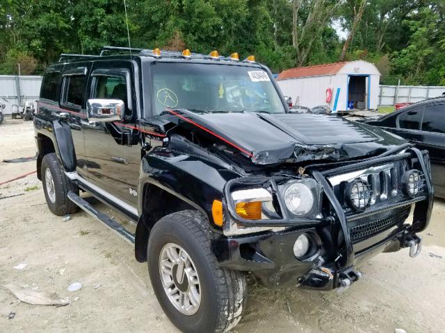 5GTDN13E978107259 - 2007 HUMMER H3 BLACK photo 1