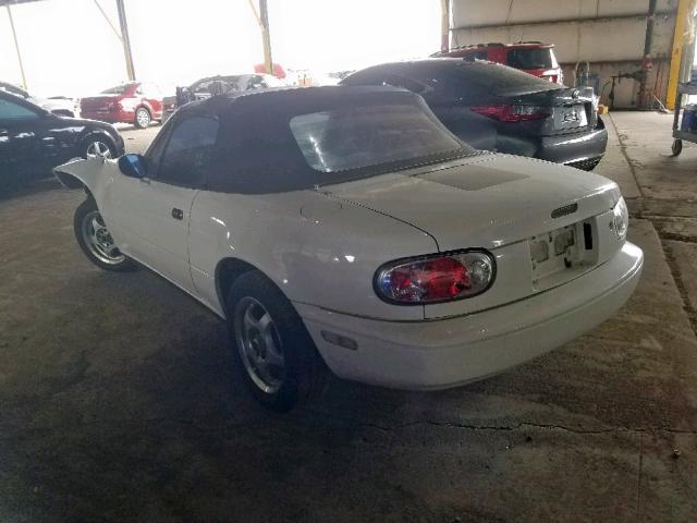 JM1NA3516N0327919 - 1992 MAZDA MX-5 MIATA WHITE photo 3