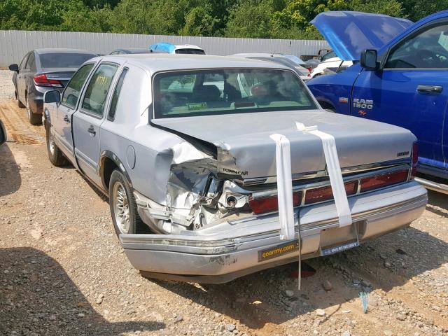 1LNLM81W4TY628129 - 1996 LINCOLN TOWN CAR E GRAY photo 3