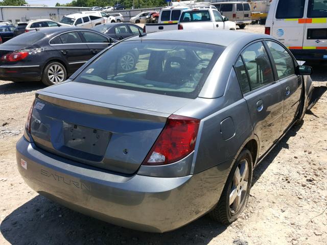1G8AL55F76Z164074 - 2006 SATURN ION LEVEL GRAY photo 4
