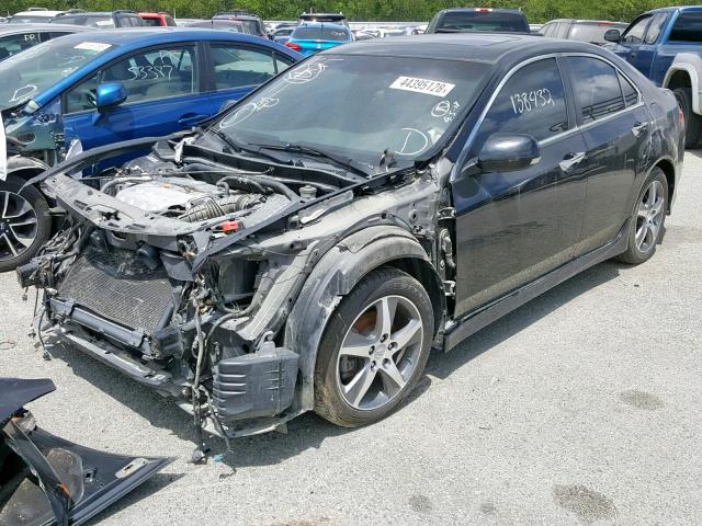 JH4CU2F83CC017208 - 2012 ACURA TSX SE BLACK photo 2