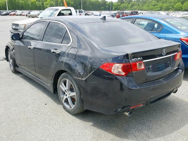 JH4CU2F83CC017208 - 2012 ACURA TSX SE BLACK photo 3