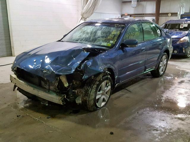 4S4BL84C254208931 - 2005 SUBARU LEGACY OUT BLUE photo 2