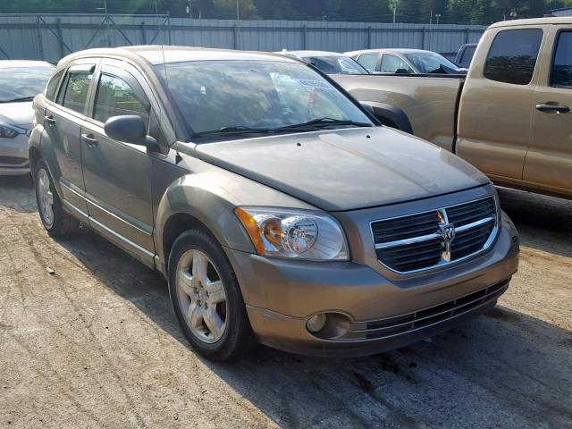 1B3HB48B07D329845 - 2007 DODGE CALIBER SX TAN photo 1