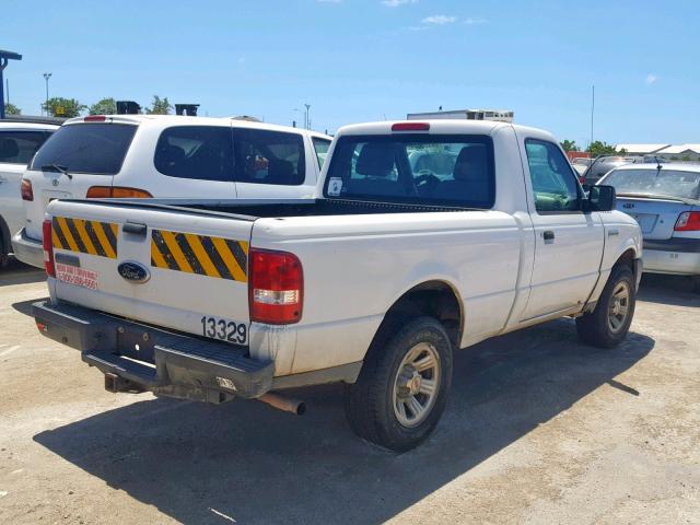 1FTKR1AD8APA45069 - 2010 FORD RANGER WHITE photo 4