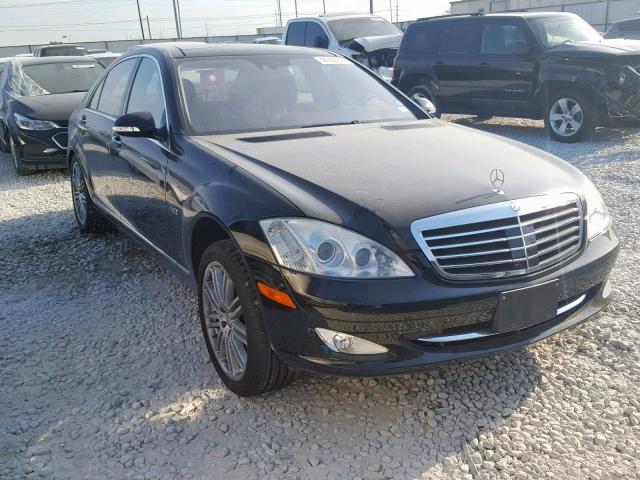 WDDNG76X48A159792 - 2008 MERCEDES-BENZ S 600 BLACK photo 1