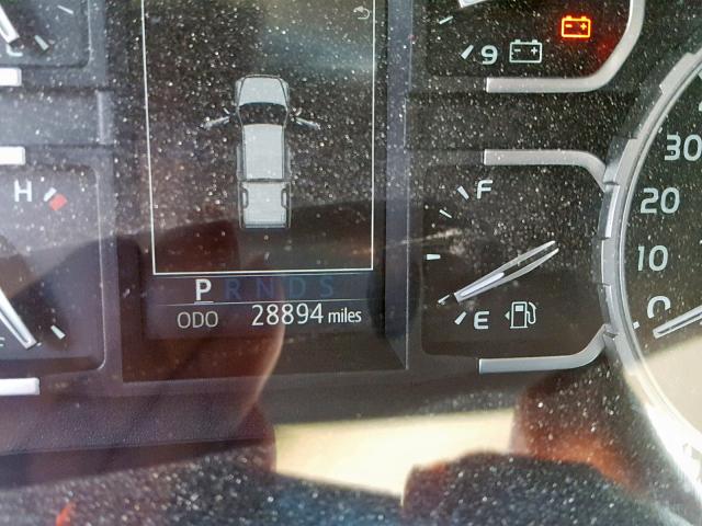 5TFCW5F18JX022541 - 2018 TOYOTA TUNDRA DOU GRAY photo 8