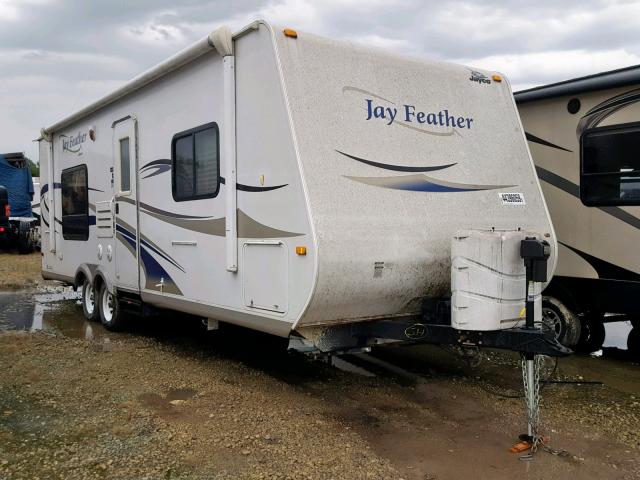 1UJBJ0BM4A1JT0137 - 2010 JAYCO JAYFEATHER  WHITE photo 1