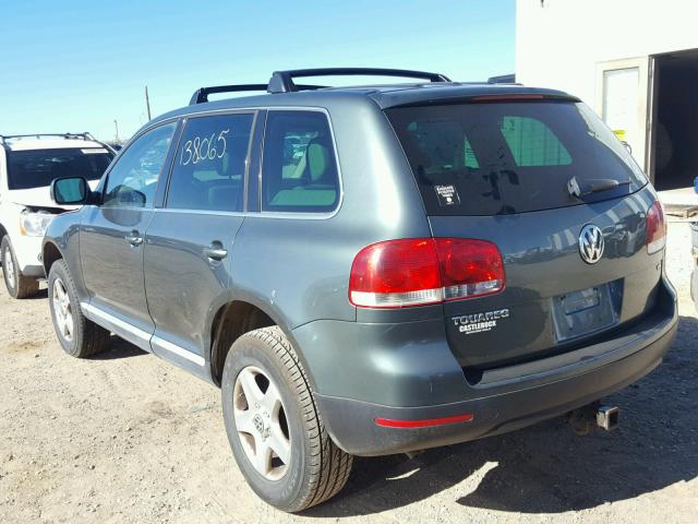 WVGBC67L74D012045 - 2004 VOLKSWAGEN TOUAREG 3. GREEN photo 3