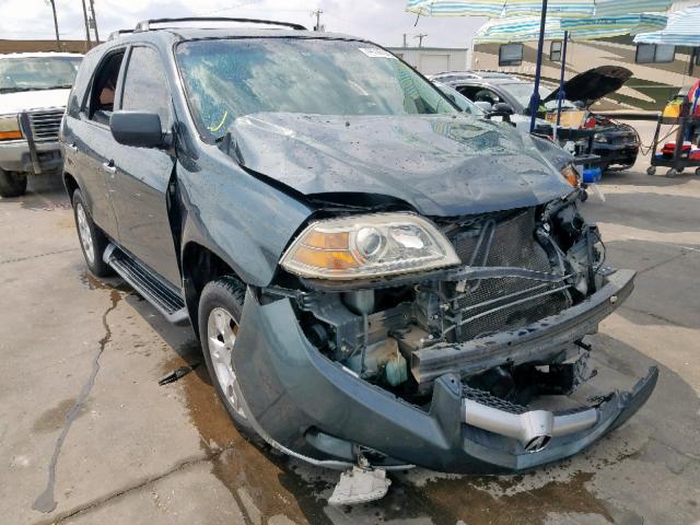 2HNYD18625H516377 - 2005 ACURA MDX TOURIN GRAY photo 1