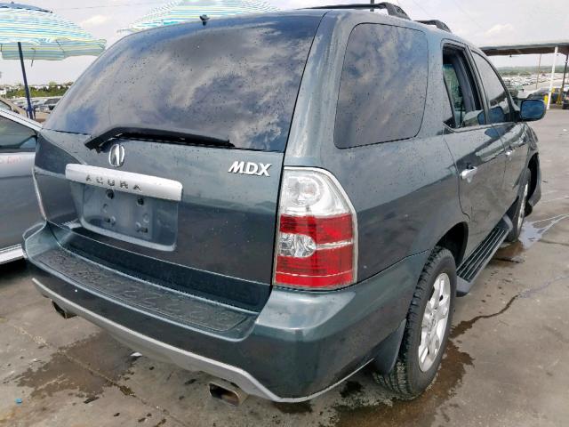 2HNYD18625H516377 - 2005 ACURA MDX TOURIN GRAY photo 4