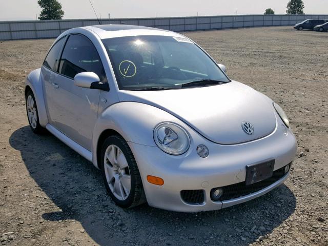3VWFE21C03M429640 - 2003 VOLKSWAGEN NEW BEETLE SILVER photo 1