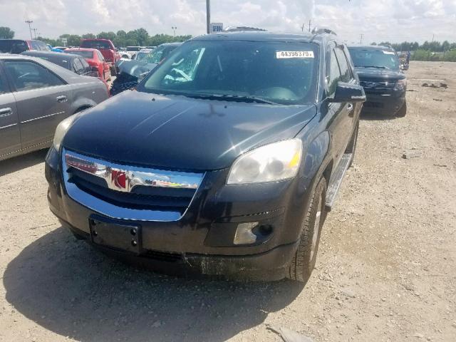 5GZER23707J122246 - 2007 SATURN OUTLOOK XR შავი ფოტო 2