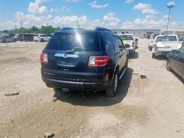 5GZER23707J122246 - 2007 SATURN OUTLOOK XR შავი ფოტო 4