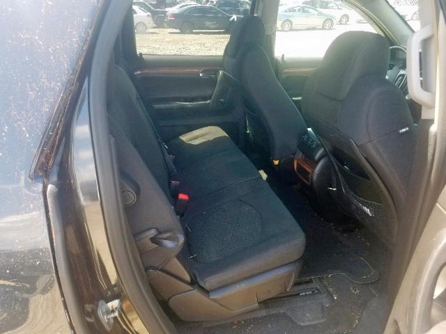 5GZER23707J122246 - 2007 SATURN OUTLOOK XR შავი ფოტო 6