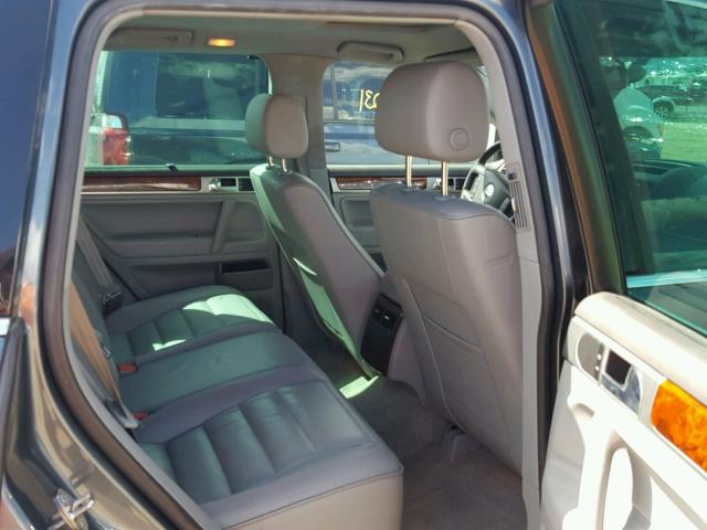 WVGBC77L74D067066 - 2004 VOLKSWAGEN TOUAREG 3. GRAY photo 6