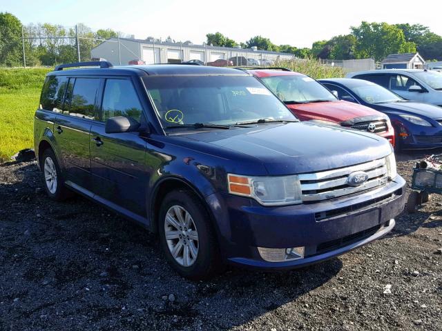 2FMGK5BC1BBD20213 - 2011 FORD FLEX SE BLUE photo 1