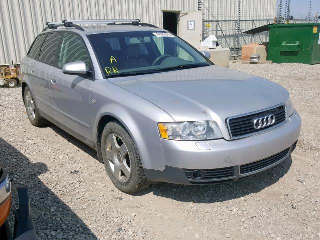 WAUTC68E14A021394 - 2004 AUDI A4 1.8 AVA SILVER photo 1