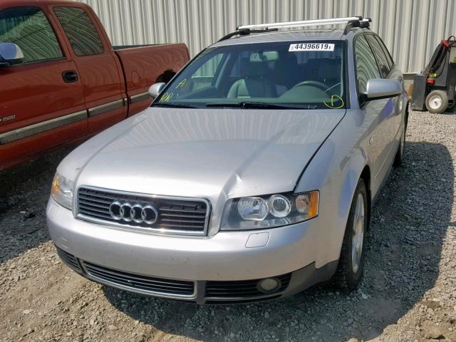 WAUTC68E14A021394 - 2004 AUDI A4 1.8 AVA SILVER photo 9