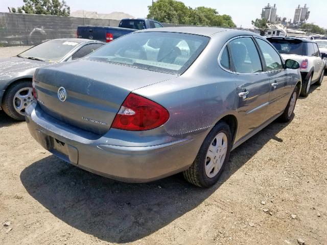 2G4WC532751345657 - 2005 BUICK LACROSSE C GRAY photo 4