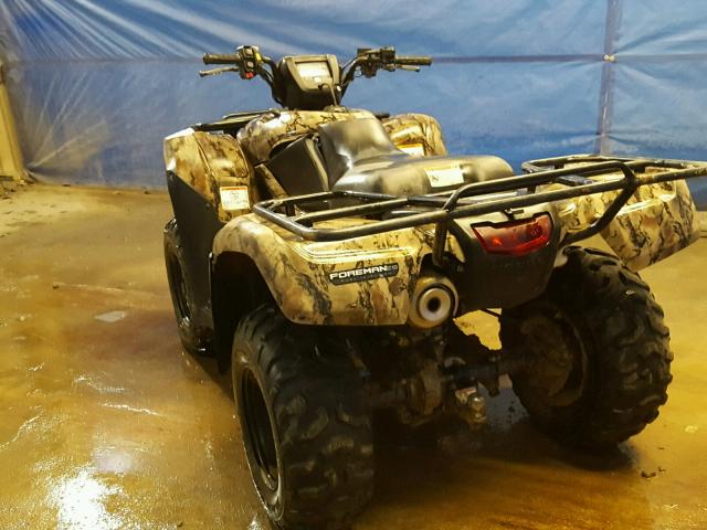 1HFTE3854D4100106 - 2013 HONDA TRX500 FE BROWN photo 3