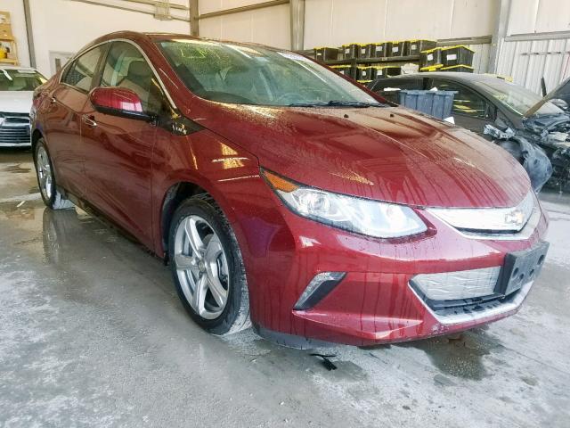 1G1RA6S54HU145278 - 2017 CHEVROLET VOLT LT RED photo 1