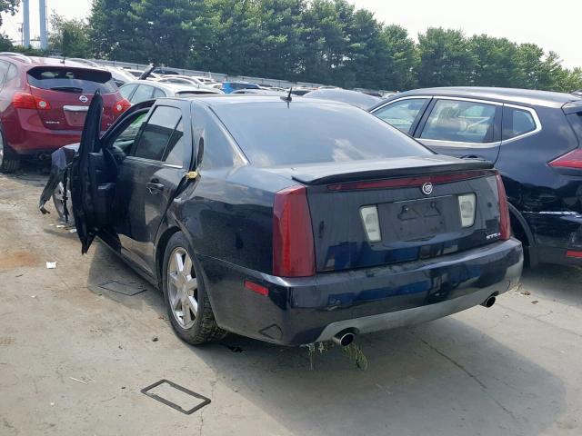 1G6DW677160161216 - 2006 CADILLAC STS BLACK photo 3