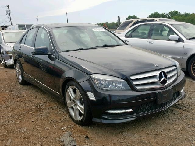 WDDGF8BB2BR169872 - 2011 MERCEDES-BENZ C 300 4MAT BLACK photo 1