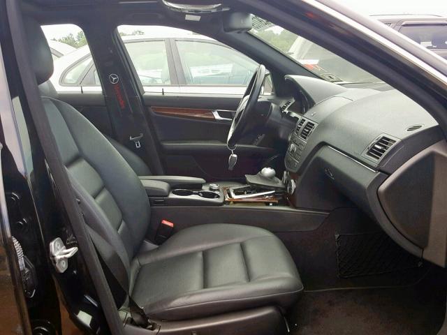 WDDGF8BB2BR169872 - 2011 MERCEDES-BENZ C 300 4MAT BLACK photo 6