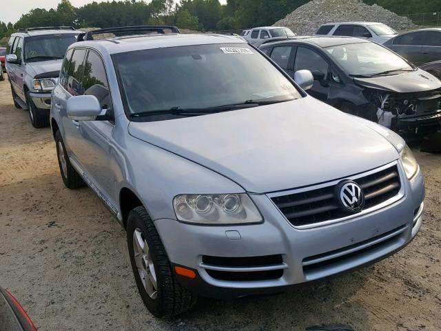 WVGBC77L04D066390 - 2004 VOLKSWAGEN TOUAREG 3. BLUE photo 1