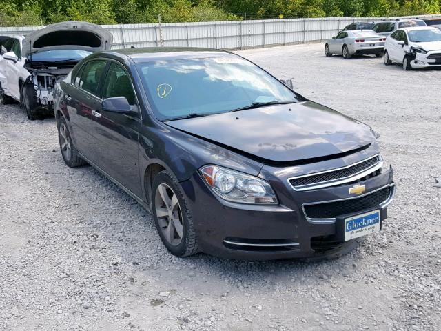 1G1ZC5EU9CF397855 - 2012 CHEVROLET MALIBU 1LT GRAY photo 1
