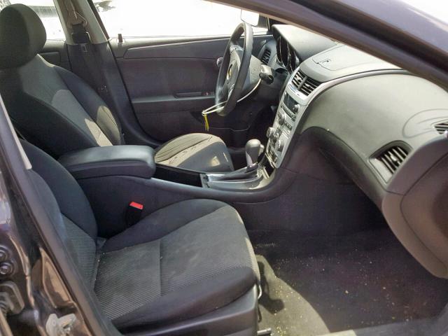 1G1ZC5EU9CF397855 - 2012 CHEVROLET MALIBU 1LT GRAY photo 5