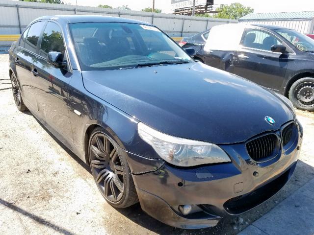 WBANW53598CT55216 - 2008 BMW 550 I BLACK photo 1