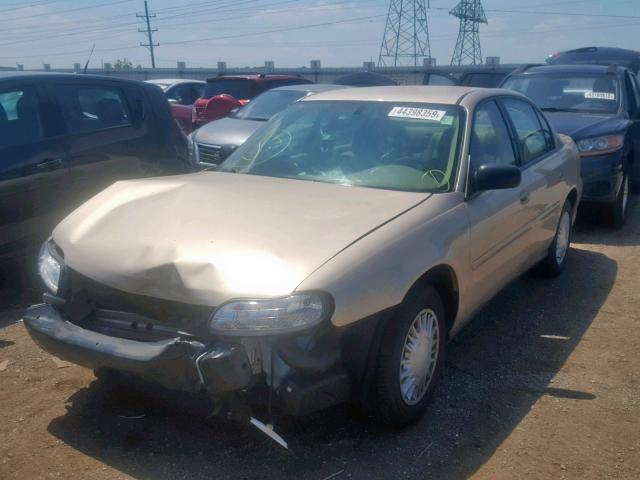 1G1ND52F75M224092 - 2005 CHEVROLET CLASSIC BEIGE photo 2