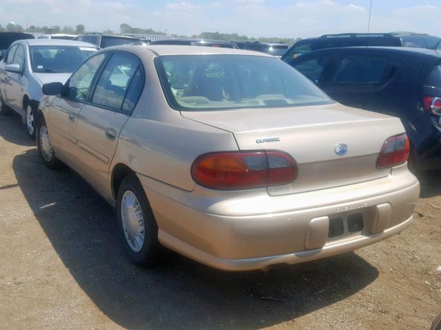 1G1ND52F75M224092 - 2005 CHEVROLET CLASSIC BEIGE photo 3