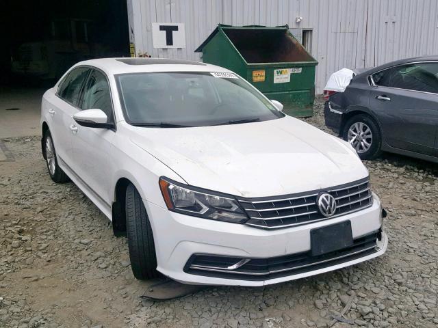 1VWBT7A3XGC020439 - 2016 VOLKSWAGEN PASSAT SE WHITE photo 1