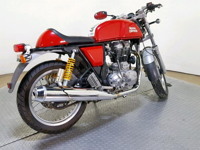 ME3FSV292EK601394 - 2014 ROYAL ENFIELD MOTORS CONTINENTA RED photo 8