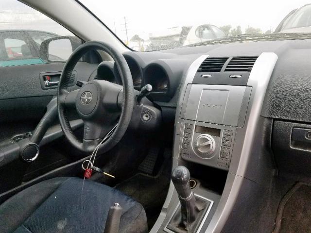 JTKDE167550035999 - 2005 TOYOTA SCION TC მუქწითელი ფოტო 9