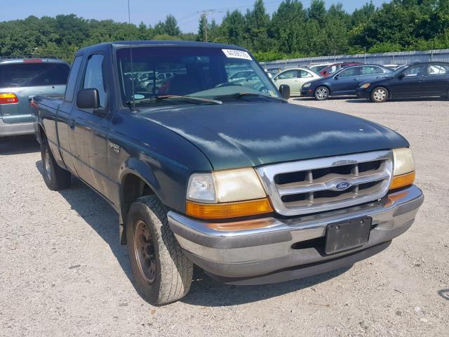 1FTYR14U0WTA69922 - 1998 FORD RANGER SUP GREEN photo 1