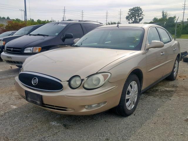 2G4WC532051267450 - 2005 BUICK LACROSSE C GOLD photo 2