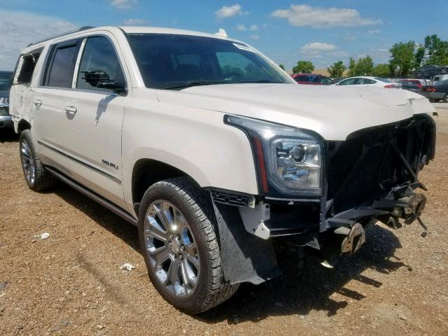 1GKS2JKJ1FR709625 - 2015 GMC YUKON XL D WHITE photo 1