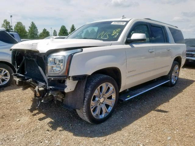 1GKS2JKJ1FR709625 - 2015 GMC YUKON XL D WHITE photo 2